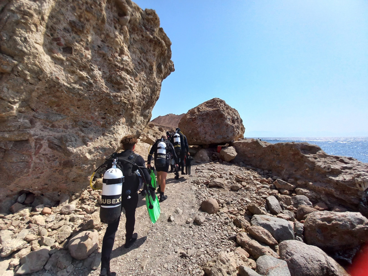 Dahab- Canyon and Blue Hole